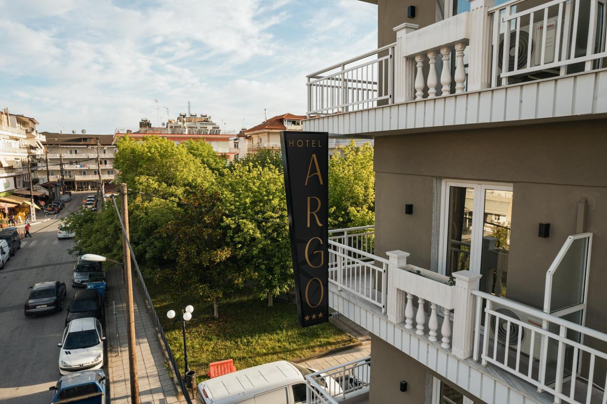 Hotel Argo Paralía Buitenkant foto