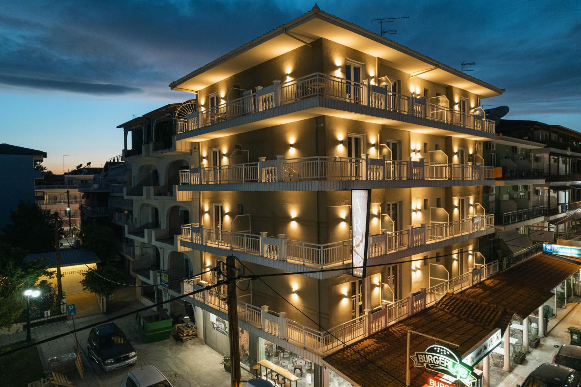 Hotel Argo Paralía Buitenkant foto